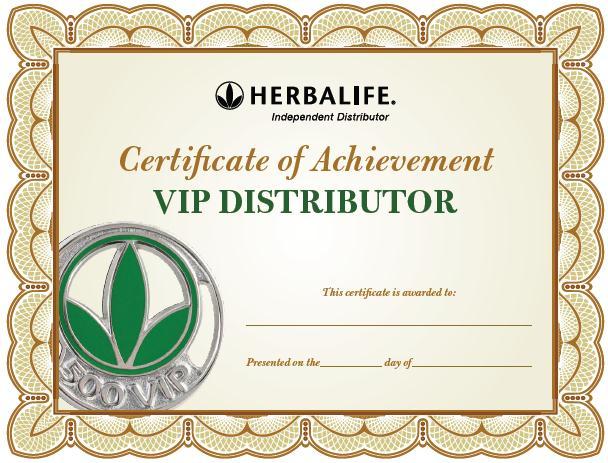 Marketing Plan Senior Consultant Benefits Higher Discount on purchasing Herbalife products from 35% Retail