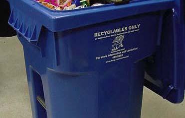 Single Stream Curbside Recycling Replace 2 nd weekly refuse collection with single