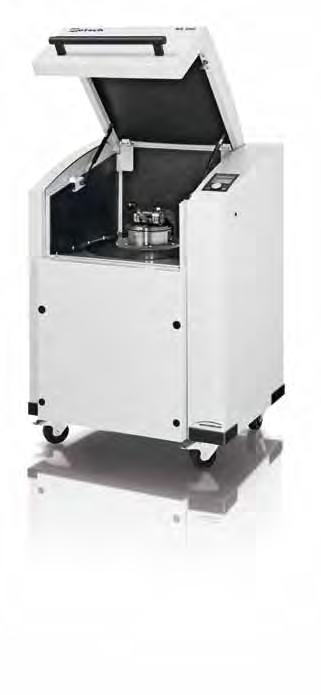 Benefits at a glance Extremely short grinding time Speed range 700 rpm - 1500 rpm, freely selectable Quick action clamping device for grinding set Reproducible results 1-button operation with graphic