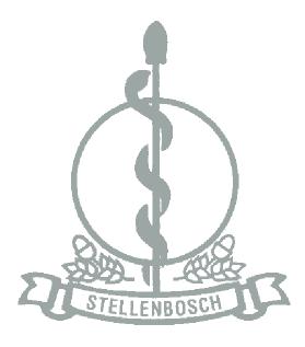 student Stellenbosch University Fakulteit Geneeskunde en