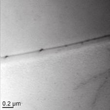 on grain boundaries for.2mg-1.3si at t HT = 2.88 1 -.8Si and intergranular corrosion was observed for and 8.6 1 s. At t HT = 2.88 1 s, Si precipitates Mn-1.Si. At t HT = 8.