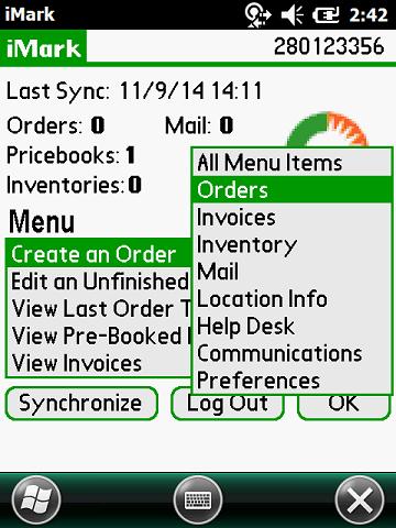 Orders You can manage orders create new, edit, and delete existing active orders, view last sent orders and pre-booked items for the location(s) assigned to your login.