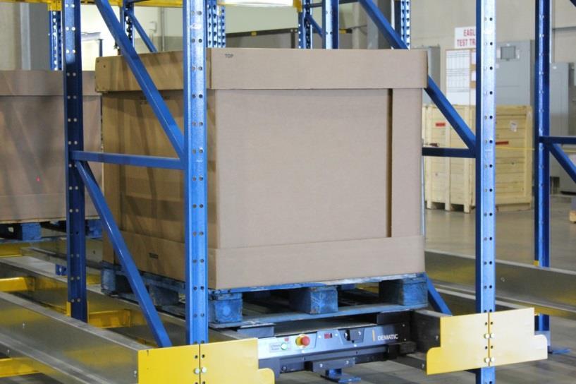 NEW: Pallet Shuttle ASRS MAIN USE: Very fast