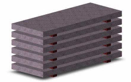 of the concrete product (dead load) Dead load causes tension and compression stresses Tension >