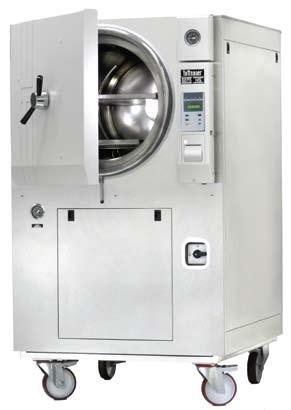 Medical Waste Autoclaves Economic Medium Size Autoclave Chamber volume of 160 liters The Biohazard Economic Line is ideal for most medical centers that need hospital grade medical waste treatment