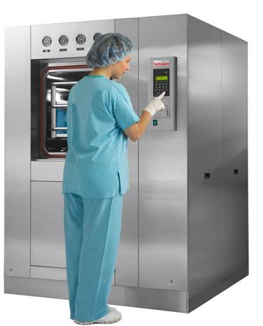 Medical Waste Autoclaves Autoclave Safety Door Safety Chamber door cannot be opened when chamber is pressurized Steam cannot enter the chamber when the door is open A cycle cannot start if the door