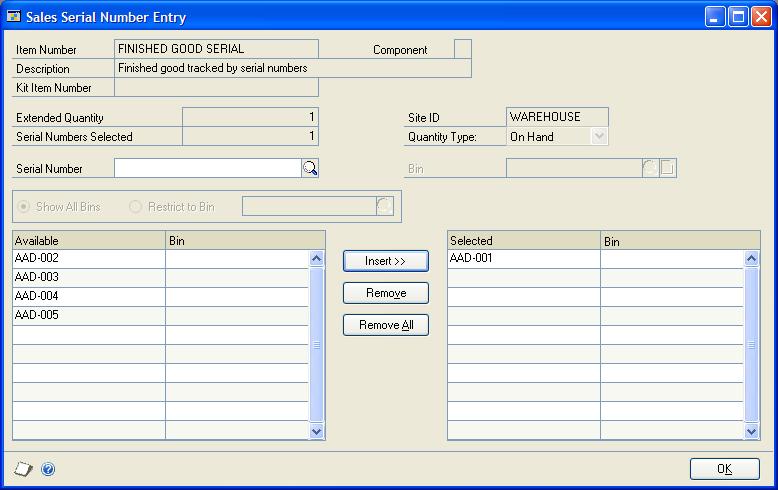 CHAPTER 21 ORDER FULFILLMENT To generate a history report for a single order: 1. Open the Sales Transaction Entry window or the Sales Order Fulfillment window.