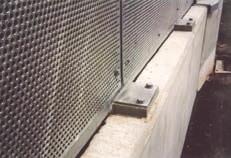 While the performance of a noise barrier is not directly affected by the design of slab track, consideration needs to be given to the fixing of barriers to the slab, viaduct or curb so that the