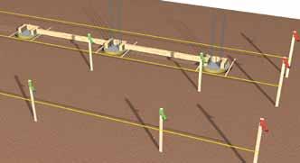 Place the vertical steel reinforcement bar (rebar) using the placement template shown in Figure 7.