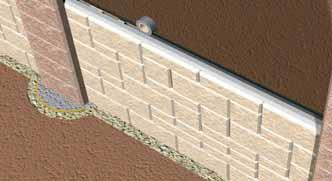 The changes to the typical installation for the construction of a patterned fence are as follows.