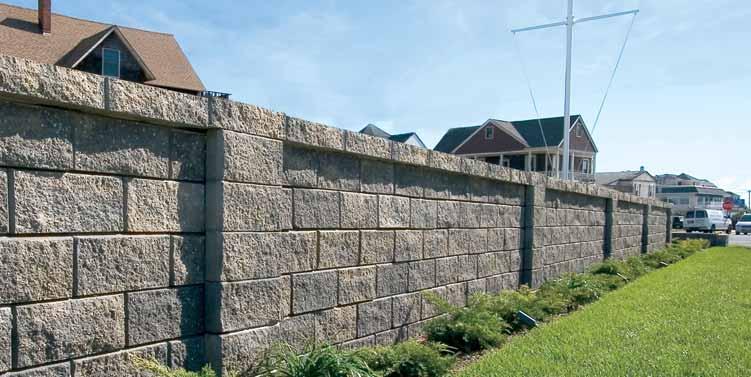 allanblock.com AB Fence is a mortarless concrete block fencing system.