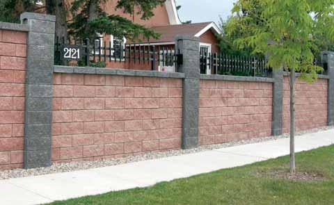 Accenting the AB Fence - Railing Railings can also be added to