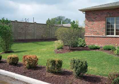 To create unique styles suited specifically for your project incorporate an Ashlar Blend pattern into the fence panels.