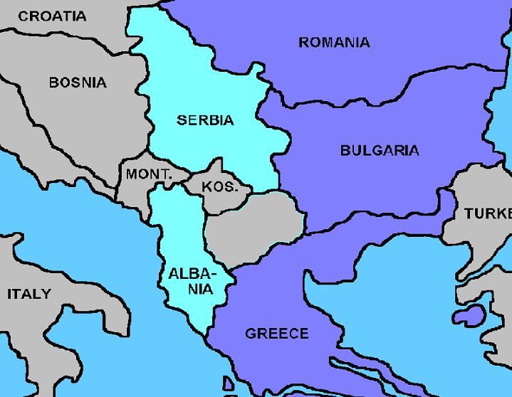 Presence in the Balkans Future Expansion