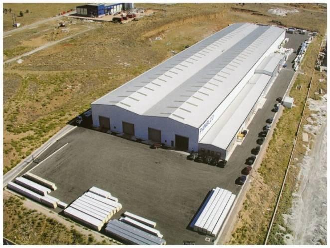 Panelco (Lamia Industrial Area) Land 43,000 m 2 Storage facilities and offices 10,500