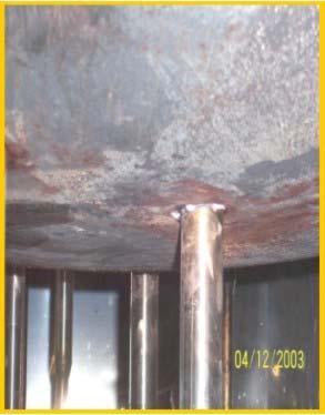 South Texas Project April 2003 Bottom mounted instrument penetrations Tube Wall Primary Water