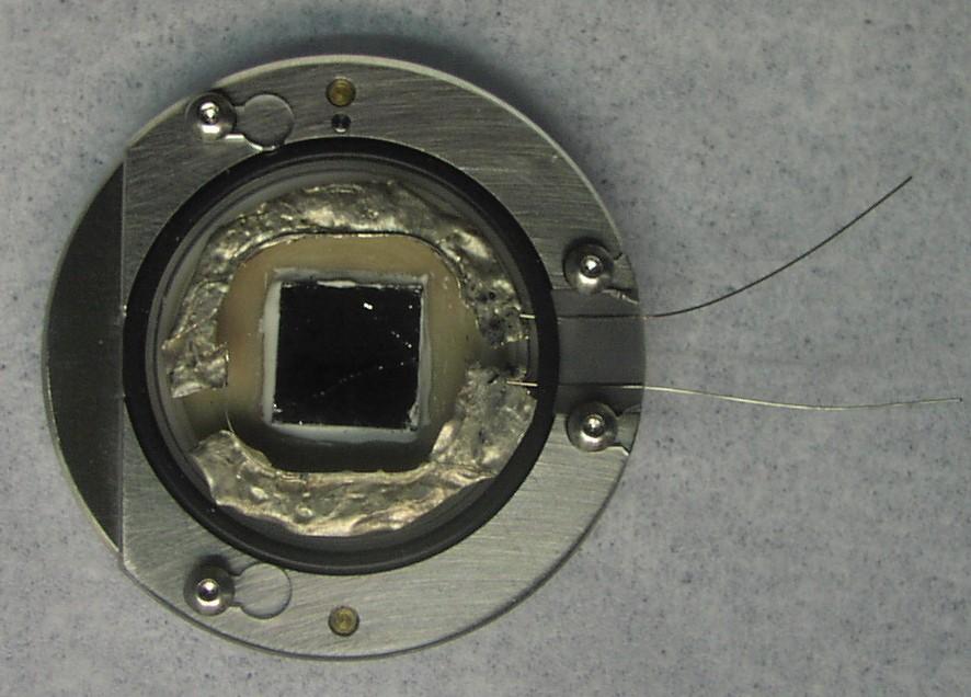 small sample adaptor with Tor-seal Assembled EC Cell