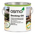 As top coat on an already colour treated decking, clear oils from Osmo (Teak-Oil, Anti-Slip Decking Oil) enable a less intensive pigmentation.
