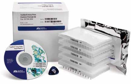 Product Bulletin TaqMan Array Plates TaqMan Array Plates TaqMan Gene Expression Assays delivered in ready-to-use 96-well Custom Array Plates or predefined Gene Signature Plates Flexible choose from