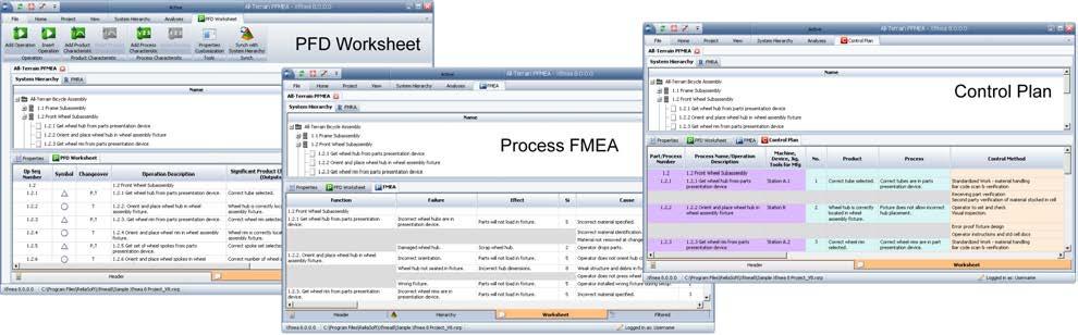 In addition to detailed reports and graphical charts for progress tracking, Xfmea can be configured to send notification e-mails to keep team members informed.