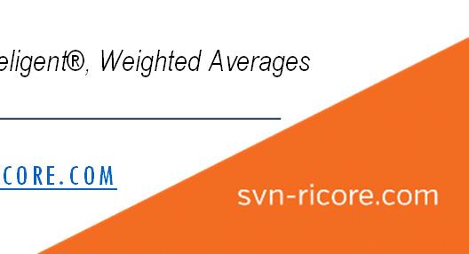 95/SF Source: Xceligent, Weighted Averages SVN RICORE