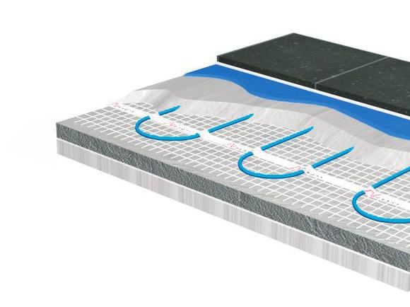 Applications: MILLIMAT - Heating mat is ideal for both renovation and new building projects.