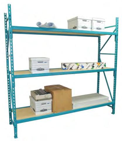 16 WIDE SPAN SHELVING QA Wide Span Shelving QA Wide Span Shelving (sometimes known as Heavy Duty Shelving or Baby Rack) is strong, affordable and extremely versatile.