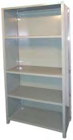20 METALWARE SHELVING MetalWare Shelving No-Bolt Steel Shelving OPEN UNIT CLOSED UNIT COMBINED UNIT M 12 DEEP OPEN UNITS 12 DEEP CLOSED UNITS 36 W x 76 H 36 W x 88 H 36 W x 100 H 4 LEVELS $143.