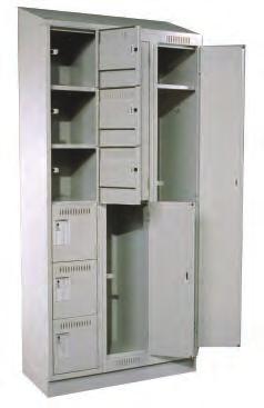 HoppCARTS pers & Lockers 29 29 LOCKERS Lockers WALL MOUNTED CABINET ALL STEEL CABINET OPTIONAL COLOURS