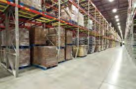 Flexible - suitable for use with either counterbalanced or reach lift trucks All pallets are accessed from the aisle