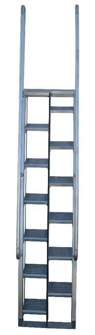 Alternating Tread (Ships) Ladders 0 Alternating Tread (ships) ladders allow the
