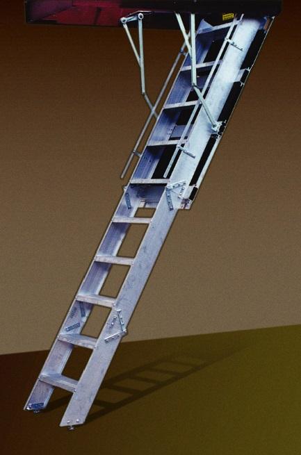 Disappearing Stairways (a.k.a Retractable Attic Stairs) 0 Inclined ladder style climbing system that disappears into the ceiling when not in use.