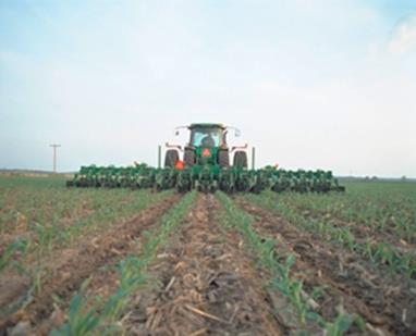 Mechanical vs. Chemical Weed Control Energy use for producing and applying glyphosate to corn and soybeans is about equal to energy use in rotary hoeing and two row cultivations.
