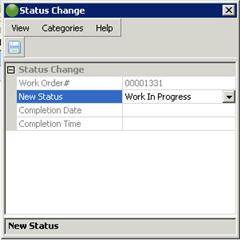 7.0 Complete Work Order to change the work order status: 7.1 **Status Changes Work Orders must only be changed to Complete" once the A/R is all entered in lumbertrack, reconciled and correct.