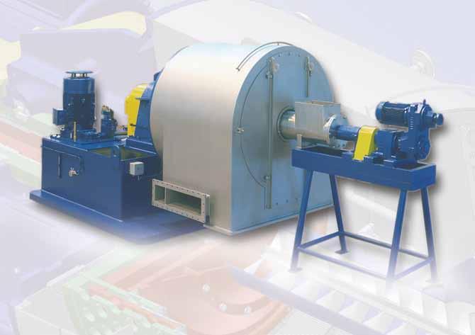Special executions Filling system with pre-dewatering (DBP) Product feed via screw feeder Separate discharge and ventilation of mother-liquid and washing