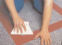 If the floor covering is to be protected from other trades or site traffic prior to project completion, a protection product should be chosen that is appropriate for the type and level of traffic