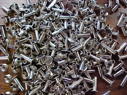 Aluminum rivets Alloys that experience significant precipitation hardening at room temp and