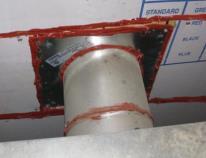 Envelope AIR SEALING Electrical, Duct & Pipe Penetrations Seal all electrical, duct and pipe penetrations through exterior walls, ceilings, rim joists,