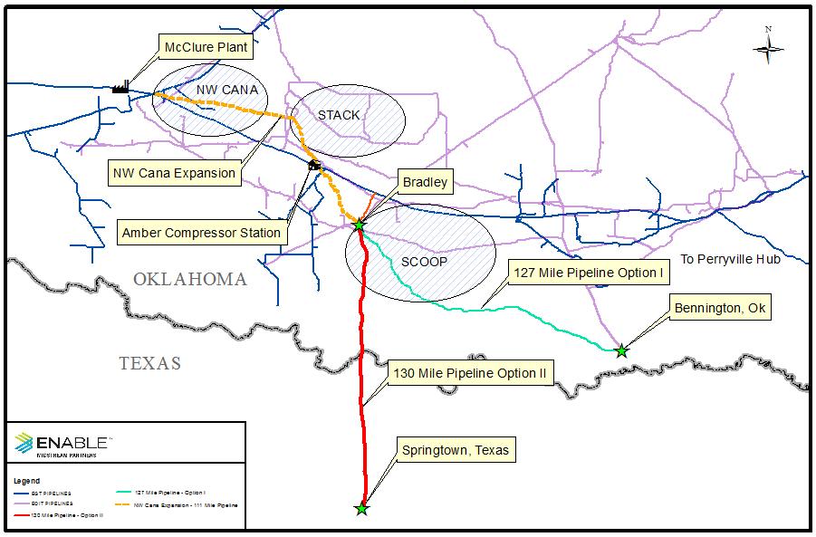 EMP Oklahoma Interests: NW CANA,