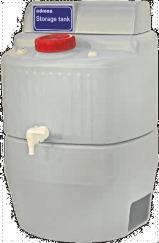 systems O R D E R I N G I N F O R M A T I O N Model number Water storage Pro w/multi position level, 25 L 11015