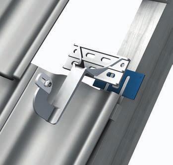 Take care to ensure the minimum edge clearance in the wood and adequate sideways offset between the two screws.