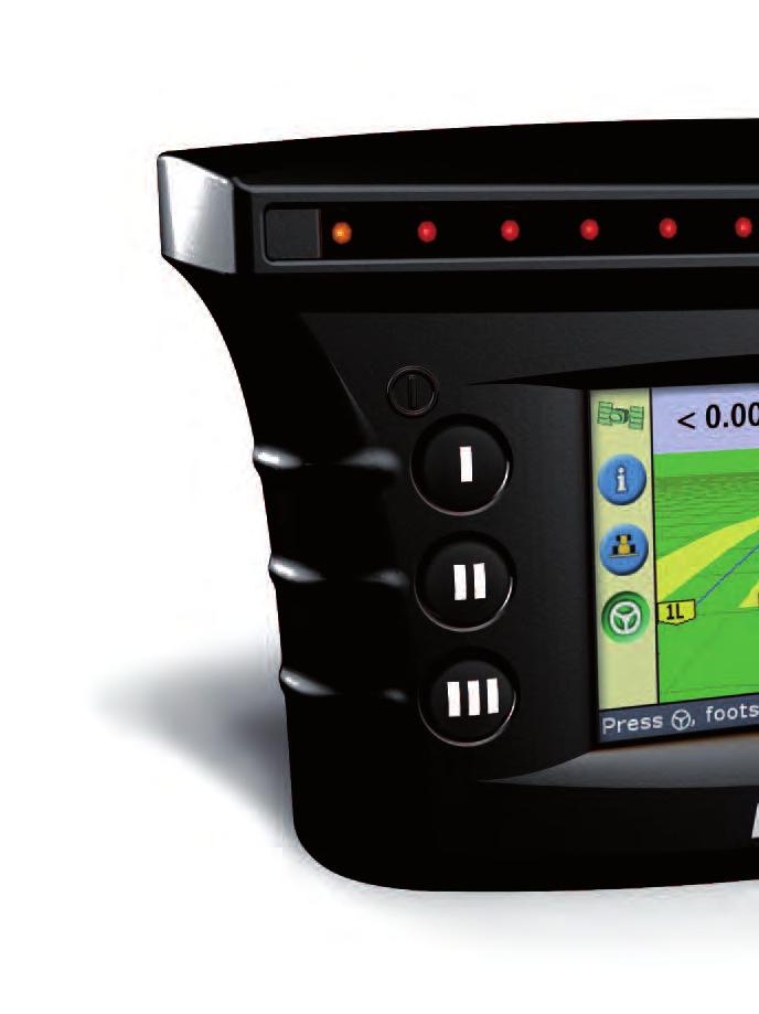 20 21 PLM GUIDANCE LIGHTING UP THE WAY WITH MANUAL GUIDANCE The entry level guidance solution allows you to explore GPS guidance through a simple and affordable lightbar display.