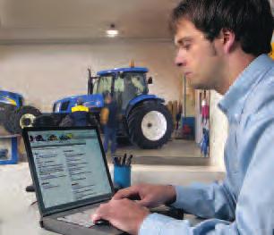 you might call that instinct, but we call it fieldsmart. Support at every step. When you place your confidence in New Holland agricultural equipment, you get the finest in local support.