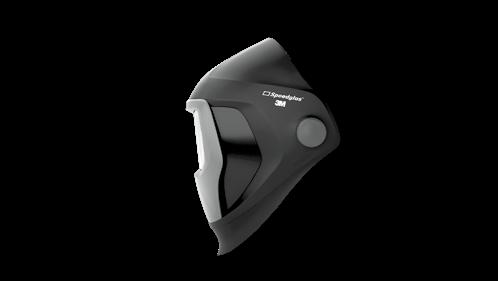Ergonomic fit Adjust the shield's distance to your face. Fits head sizes S-M-L, 6.25" to 8" (50-64 cm) approx. Less pressure Self-adjusting twin pads contour to your head.