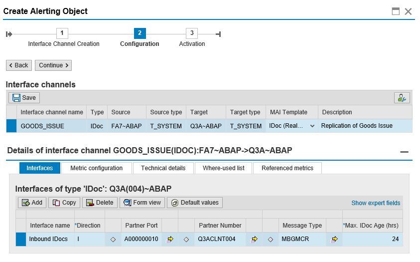 Configure Interface Channel When started from Solution Documentation the ICMon setup UI is only available in Single Mode : only the current Interface Channel can be
