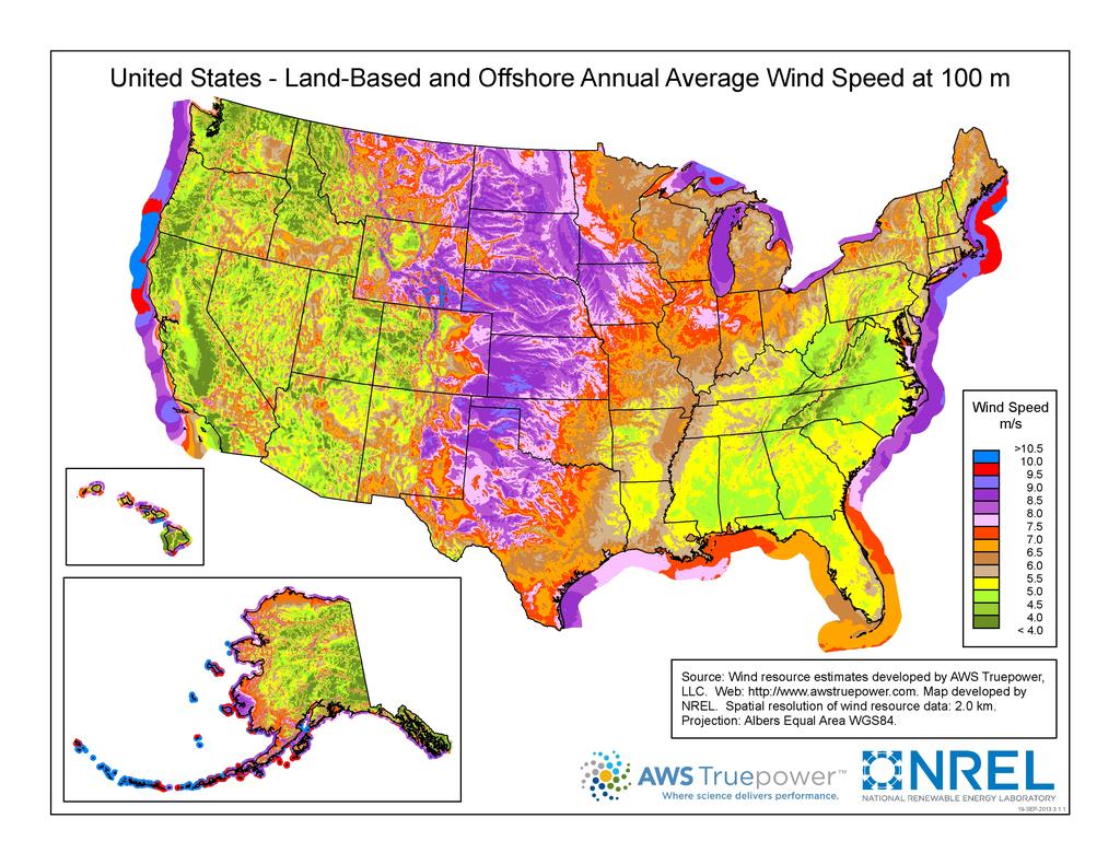 INSIGHT BRIEF TRANSMISSION INVESTMENTS AFFECT THE VALUE OF YOUR WIND PPA IIIII THE GREAT PLAINS HAVE THE CHEAPEST WIND POWER The Great Plains lead the nation in wind energy for one main reason: the