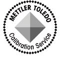 Professional weight handling through included accessories Calibration Services All METTLER TOLEDO Mass Labs accredited for weight calibration according to ISO 17025 Cleaning, calibrating and