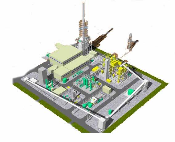 Fig. 8 Integrated Coal Gasification Combined Cycle Power Generation System (IGCC) Gas Turbine Gas Clean Up Gasifier Specifications Capacity Net Efficiency
