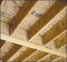 Examples: Beam and Girder Construction noncombustible &combustible roof or floor decks supported by wood beams of 4 or greater nominal thickness or concrete or steel beams