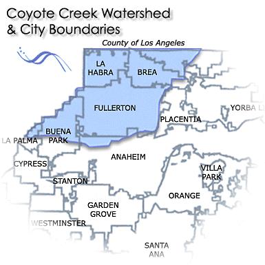 Figure 2 Watersheds Portions That Fall Within